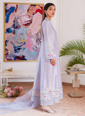 Farah Talib Aziz | Luna Eid Collection 24 | ODETTE SILVER Black - House Of Hania