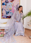 Farah Talib Aziz | Luna Eid Collection 24 | ODETTE SILVER Black - House Of Hania