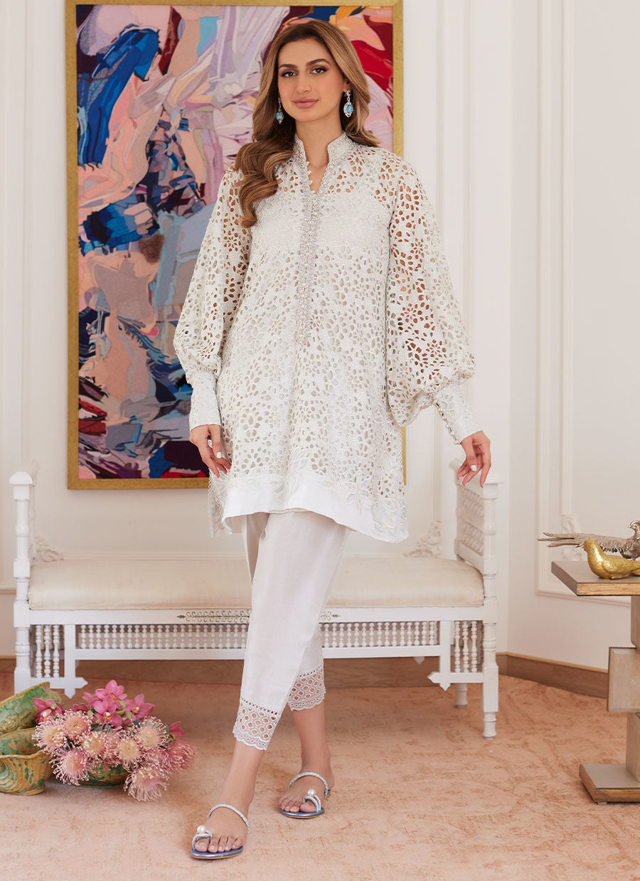 Farah Talib Aziz | Luna Eid Collection 24 | OPHELIA IVORY - House Of Hania