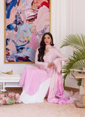 Farah Talib Aziz | Luna Eid Collection 24 | RELLIA BABY PINK - House Of Hania