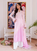 Farah Talib Aziz | Luna Eid Collection 24 | RELLIA BABY PINK - House Of Hania