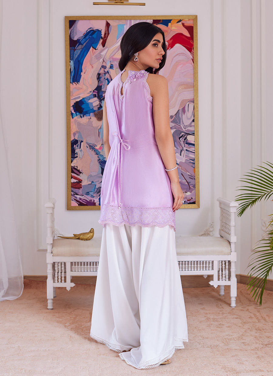 Farah Talib Aziz | Luna Eid Collection 24 | SUZETTE LAVENDER - House Of Hania