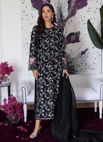 Farah Talib Aziz | Luna Eid Collection 24 | VITTORIA Black - House Of Hania