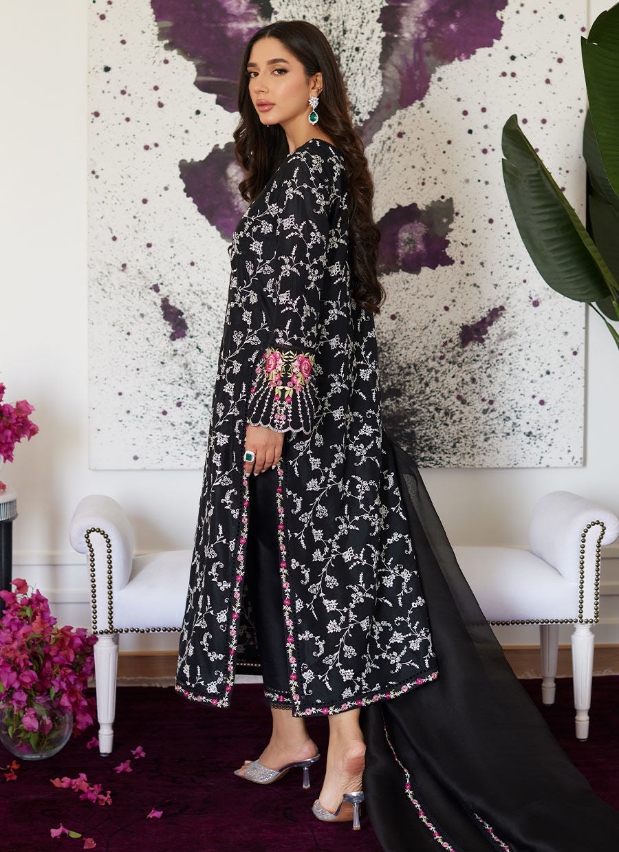Farah Talib Aziz | Luna Eid Collection 24 | VITTORIA Black - House Of Hania