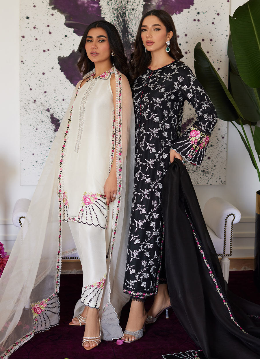 Farah Talib Aziz | Luna Eid Collection 24 | VITTORIA Black - House Of Hania
