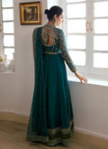 Farah Talib Aziz | Mayna Festive Luxe | AFRA TEAL - House Of Hania