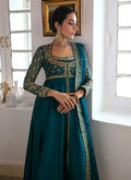 Farah Talib Aziz | Mayna Festive Luxe | AFRA TEAL - House Of Hania