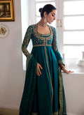 Farah Talib Aziz | Mayna Festive Luxe | AFRA TEAL - House Of Hania