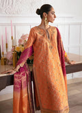 Farah Talib Aziz | Mayna Festive Luxe | ALEEN APRICOT - House Of Hania
