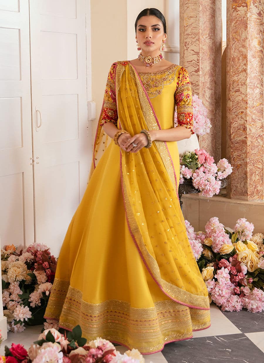 Farah Talib Aziz | Mayna Festive Luxe | AQIQ KIWI - House Of Hania