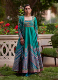 Farah Talib Aziz | Mayna Festive Prints 24 | Aalam Kalidaar And Dupatta - House Of Hania
