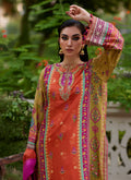 Farah Talib Aziz | Mayna Festive Prints 24 | Aifa Shirt And Dupatta - House Of Hania