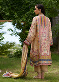 Farah Talib Aziz | Mayna Festive Prints 24 | Delkash Shirt And Dupatta - House Of Hania