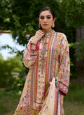 Farah Talib Aziz | Mayna Festive Prints 24 | Delkash Shirt And Dupatta - House Of Hania