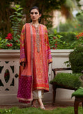 Farah Talib Aziz | Mayna Festive Prints 24 | Fadil Shirt And Dupatta - House Of Hania