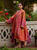 Farah Talib Aziz | Mayna Festive Prints 24 | Fadil Shirt And Dupatta - House Of Hania