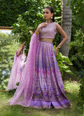 Farah Talib Aziz | Mayna Festive Prints 24 | Ferazia Embellished Lehenga Choli - House Of Hania