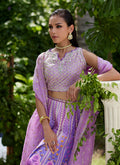 Farah Talib Aziz | Mayna Festive Prints 24 | Ferazia Embellished Lehenga Choli - House Of Hania