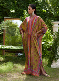 Farah Talib Aziz | Mayna Festive Prints 24 | Qailah Kaftan - House Of Hania