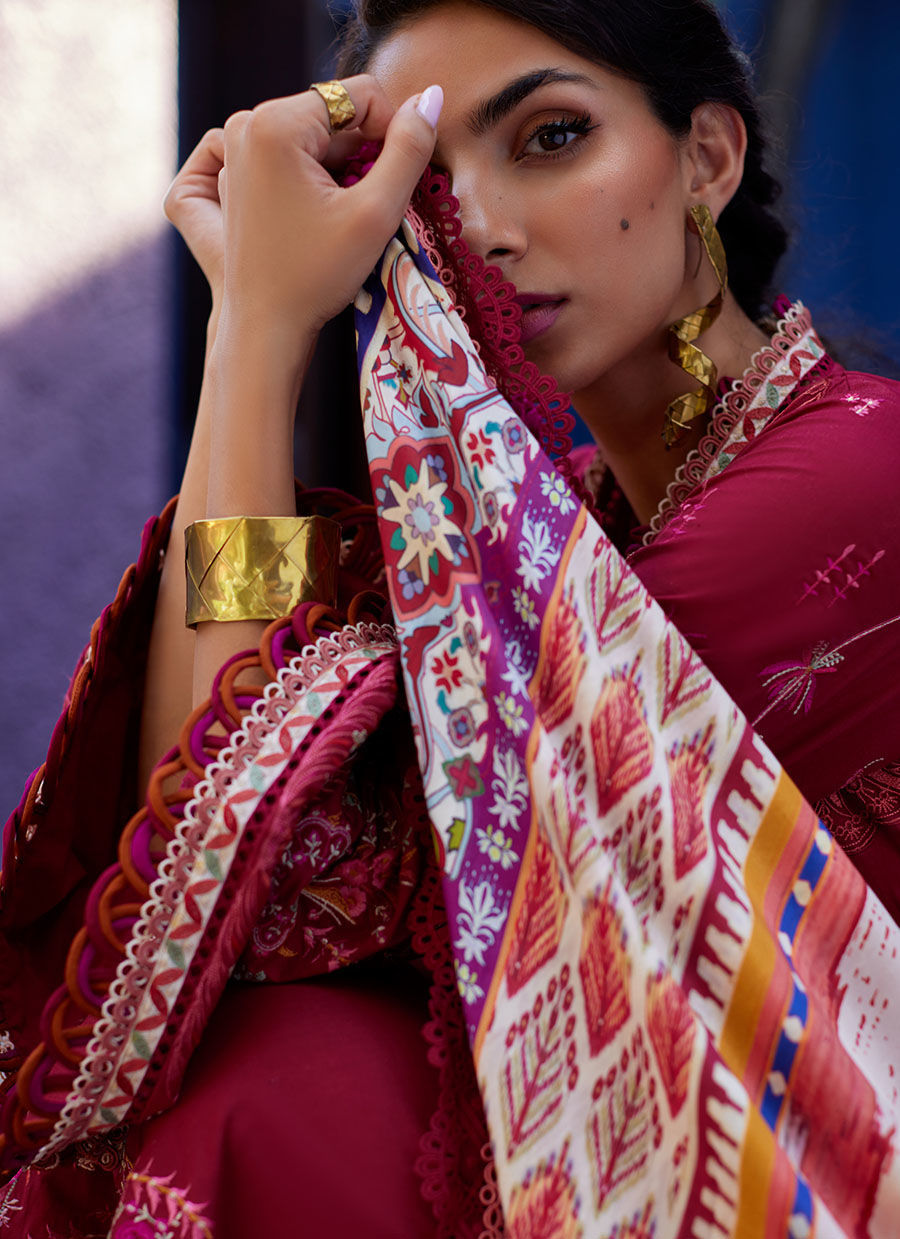 Farah Talib Aziz | Suay Lawn 24 | ENZO RED - House Of Hania