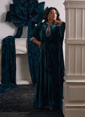 Farah Talib Aziz | Velvets The After Party | ALITA EMERALD KAFTAN - House Of Hania