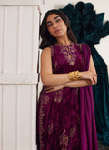 Farah Talib Aziz | Velvets The After Party | CHANTELLE SHIRT AND DUPATTA - House Of Hania