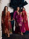 Farah Talib Aziz | Velvets The After Party | GRAZIELA SHIRT AND DUPATTA - House Of Hania
