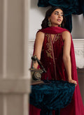 Farah Talib Aziz | Velvets The After Party | ISMAYA SHIRT AND DUPATTA - House Of Hania