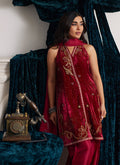 Farah Talib Aziz | Velvets The After Party | ISMAYA SHIRT AND DUPATTA - House Of Hania
