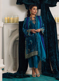 Farah Talib Aziz | Velvets The After Party | STIXX SHIRT AND DUPATTA - House Of Hania