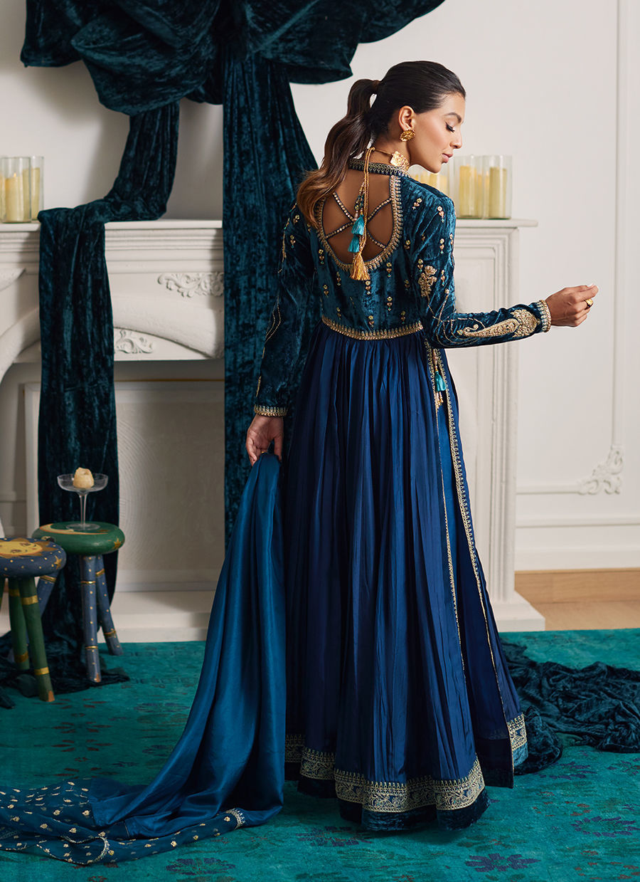 Farah Talib Aziz | Velvets The After Party | SYLVIA KALIDAAR AND DUPATTA - House Of Hania