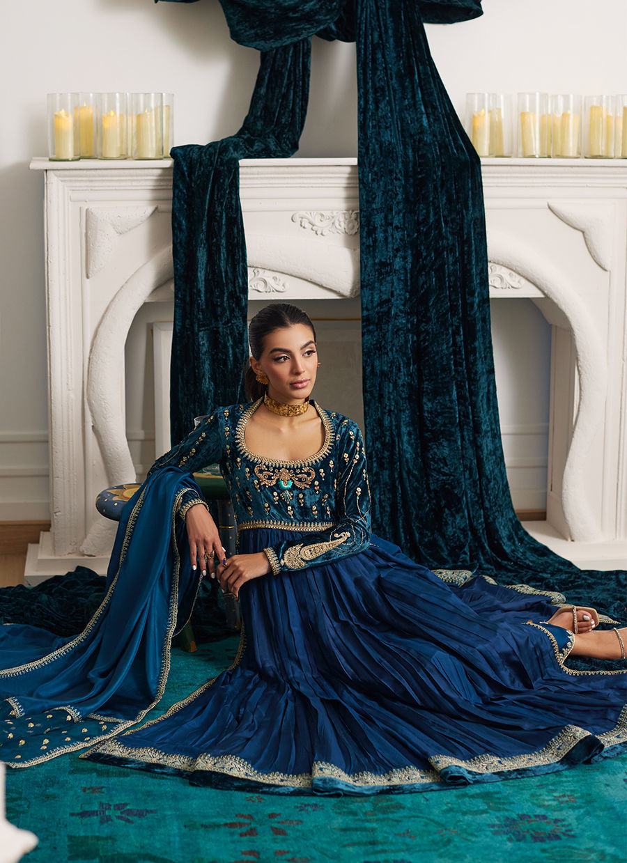 Farah Talib Aziz | Velvets The After Party | SYLVIA KALIDAAR AND DUPATTA - House Of Hania