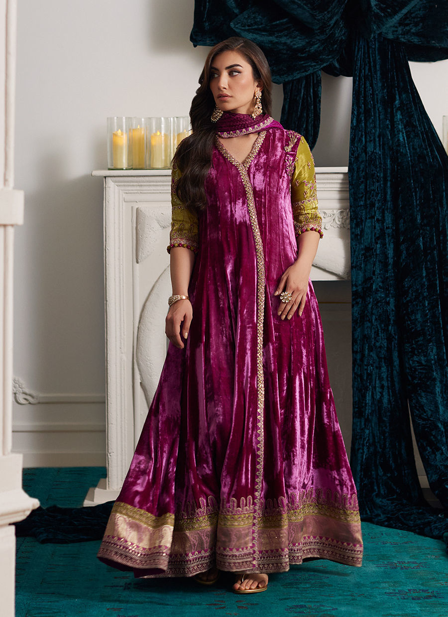 Farah Talib Aziz | Velvets The After Party | WYNN ANGRAKHA AND DUPATTA - House Of Hania