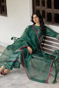 Farasha | Bahaar Embroidered Lawn | Azure Grace - House Of Hania