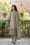 Farasha | Bahaar Embroidered Lawn | Whimsical Sage - House Of Hania