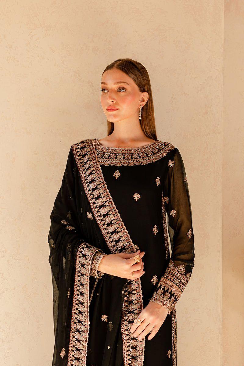 Farasha - Charcoal Nova - House Of Hania
