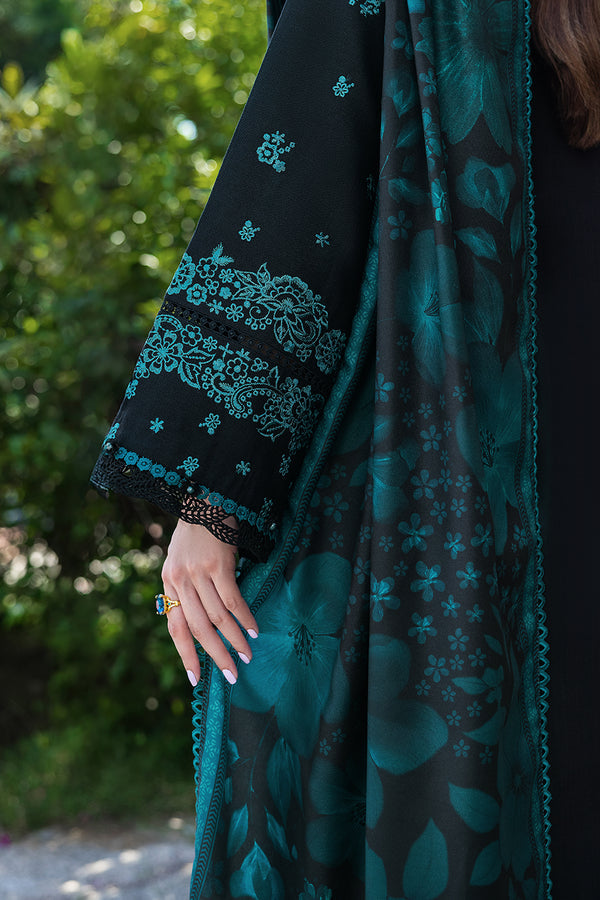 Farasha | Eminence Khaddar 25 | Sepia - House Of Hania