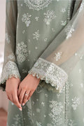 Farasha | Essence formals 25 | Ash Green - House Of Hania