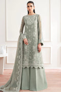 Farasha | Essence formals 25 | Ash Green - House Of Hania