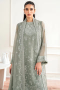 Farasha | Essence formals 25 | Ash Green - House Of Hania