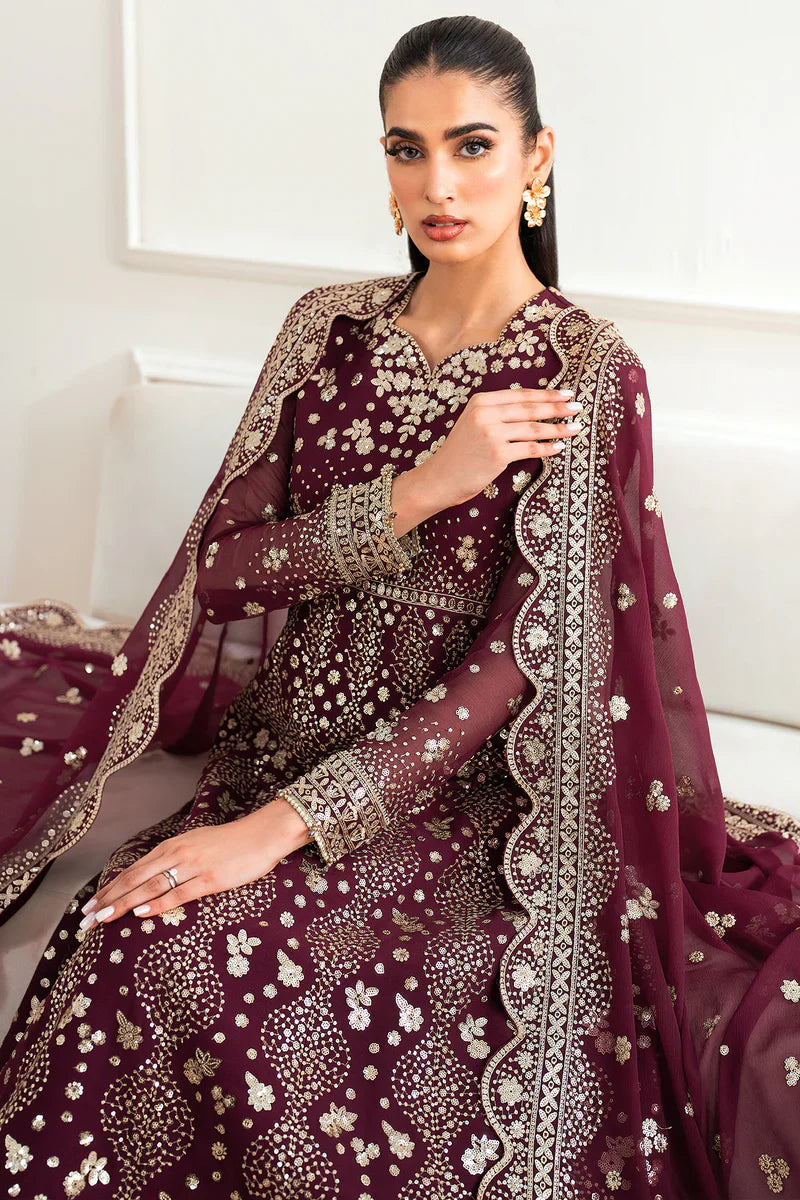 Farasha | Essence formals 25 | Maroon Empress - House Of Hania