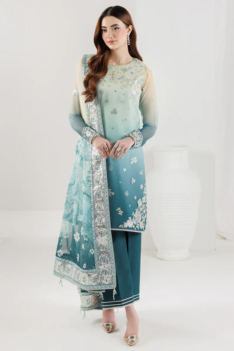 Farasha | Fiorella Formals'26 | Azure Pearl - House Of Hania