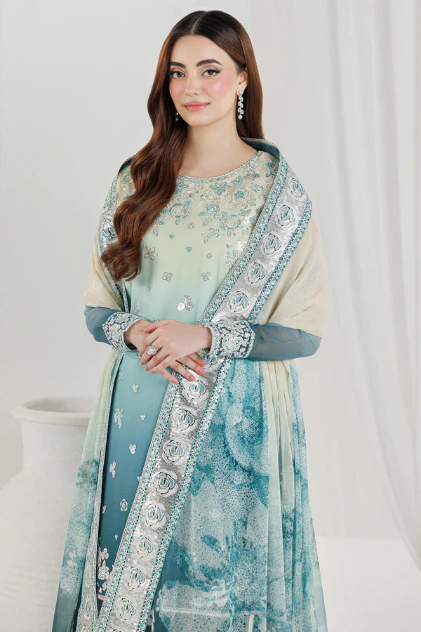 Farasha | Fiorella Formals'26 | Azure Pearl - House Of Hania