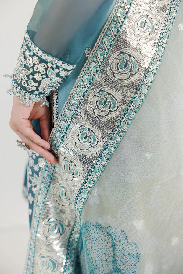 Farasha | Fiorella Formals'26 | Azure Pearl - House Of Hania