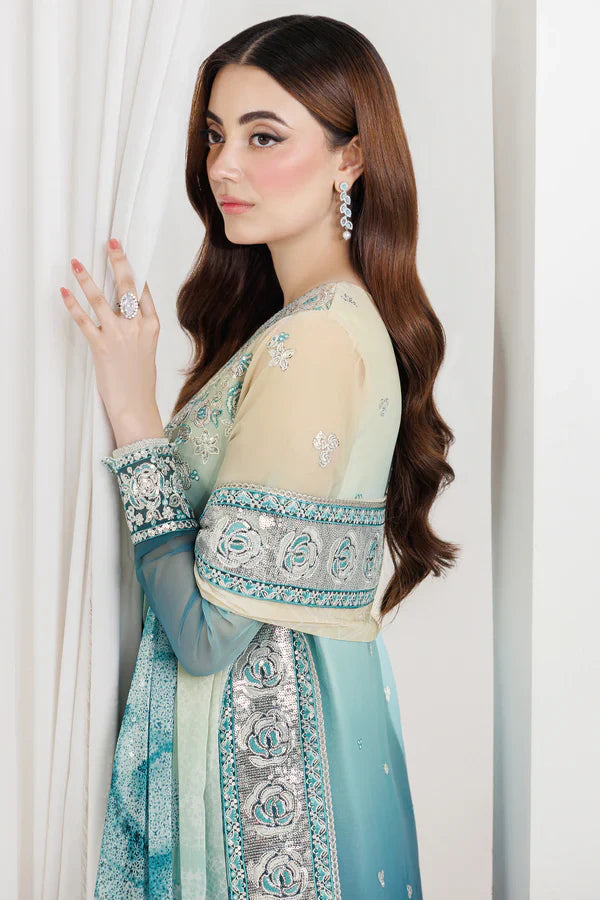 Farasha | Fiorella Formals'26 | Azure Pearl - House Of Hania