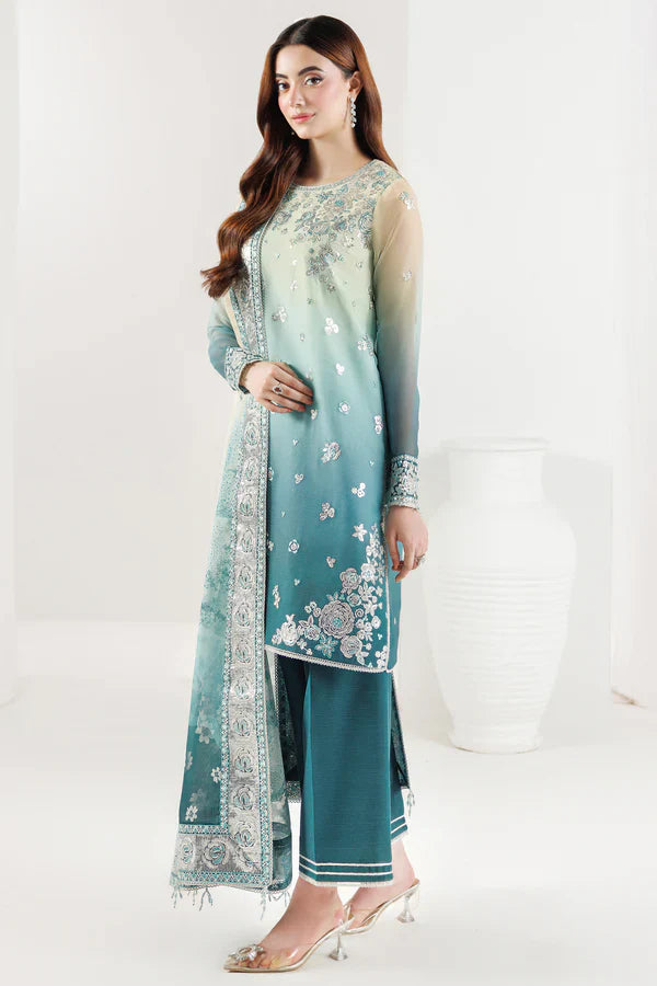 Farasha | Fiorella Formals'26 | Azure Pearl - House Of Hania