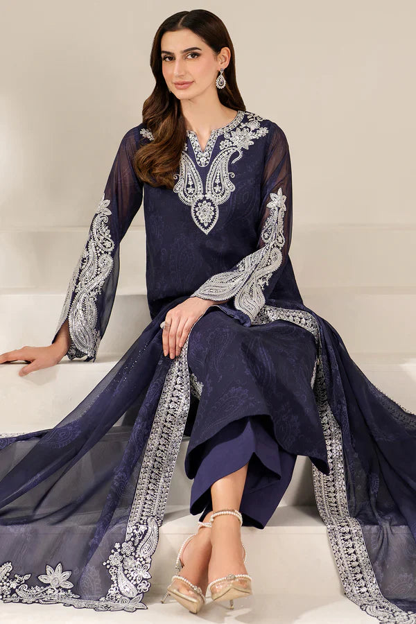 Farasha | Fiorella Formals'26 | Blue Dazzle - House Of Hania