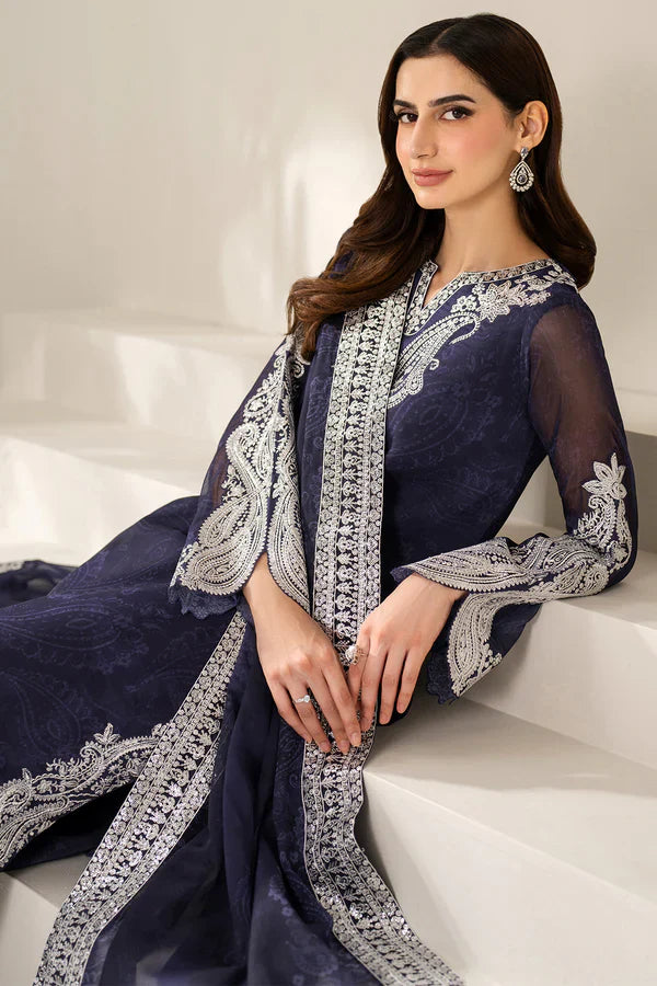 Farasha | Fiorella Formals'26 | Blue Dazzle - House Of Hania