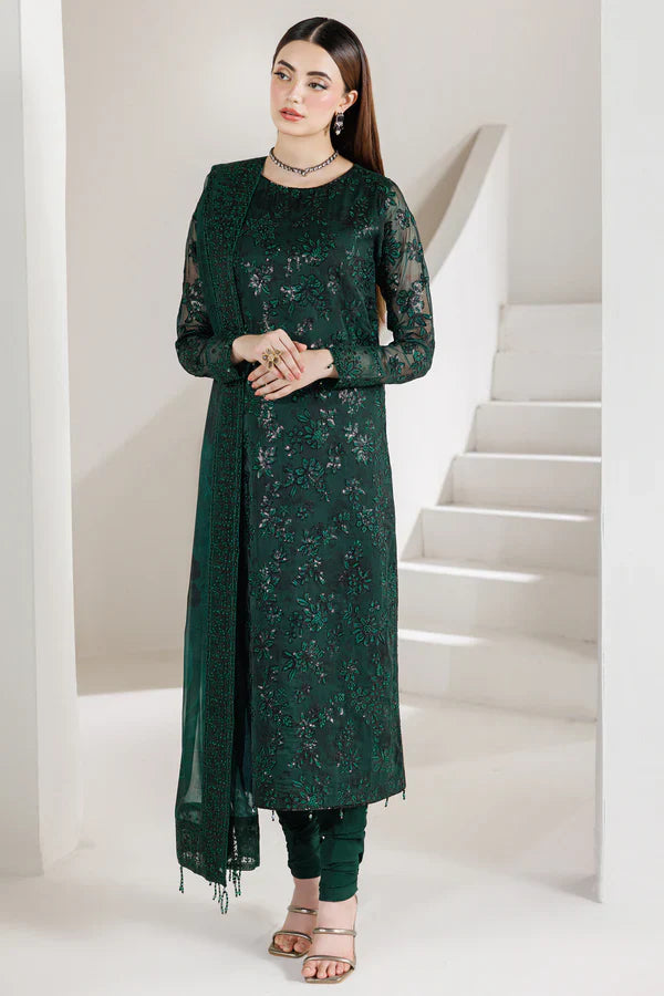 Farasha | Fiorella Formals'26 | Jade Majesty - House Of Hania
