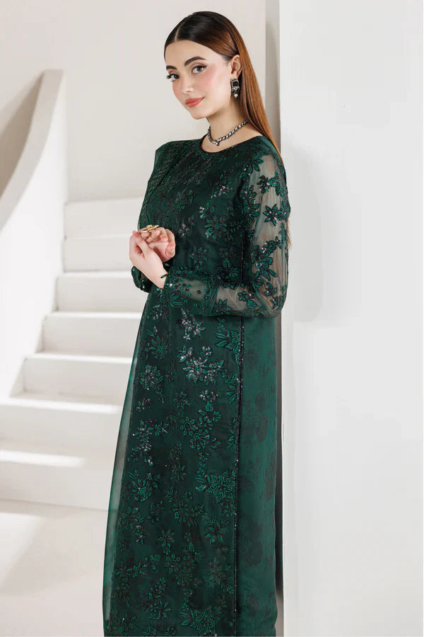 Farasha | Fiorella Formals'26 | Jade Majesty - House Of Hania